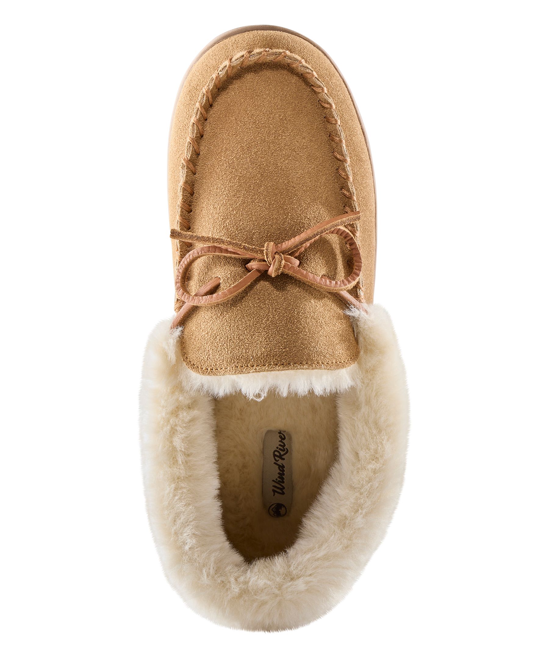WindRiver Women's Suede Moccasin Slippers