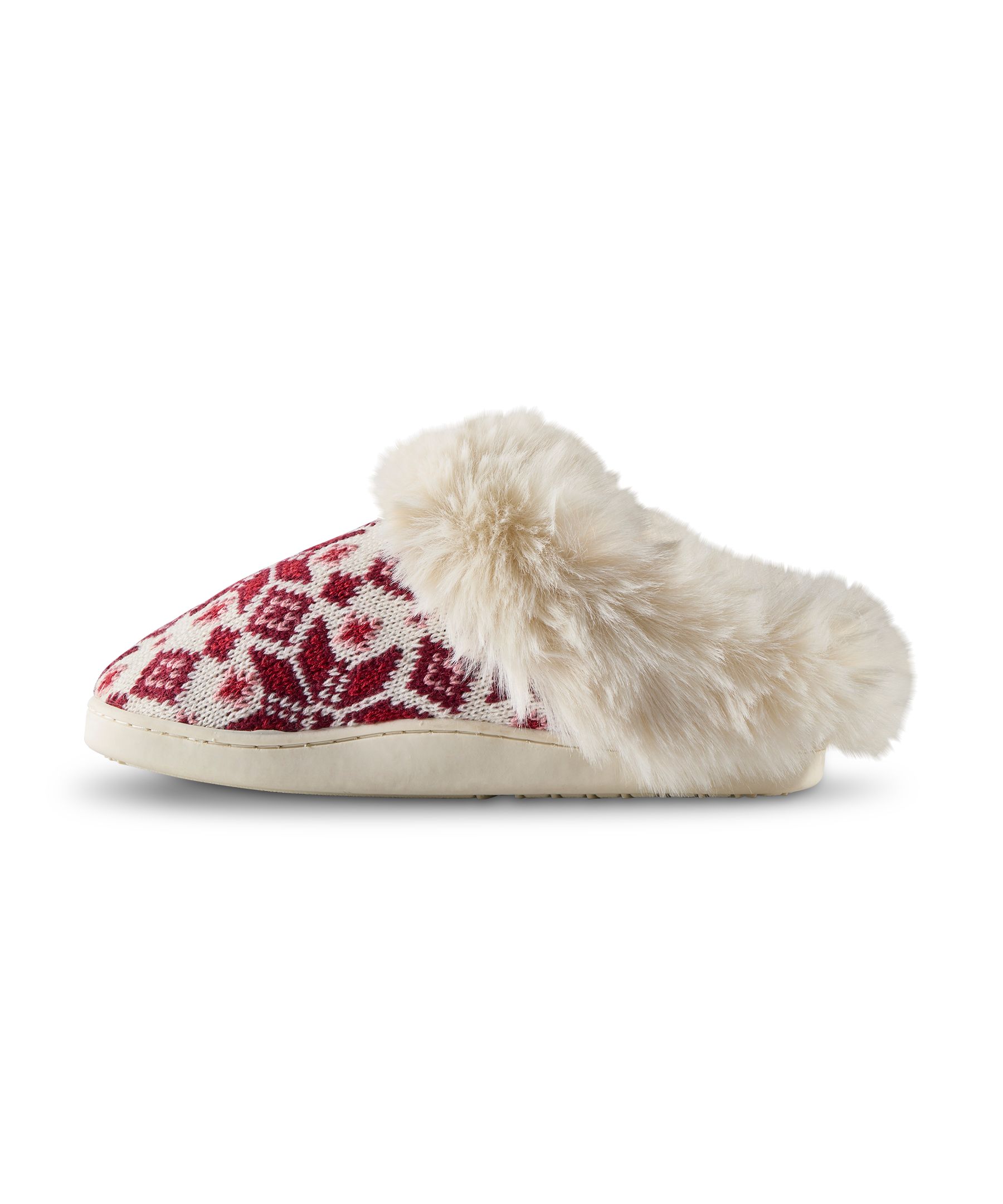 Denver Hayes Women's Nordic Knit Slippers