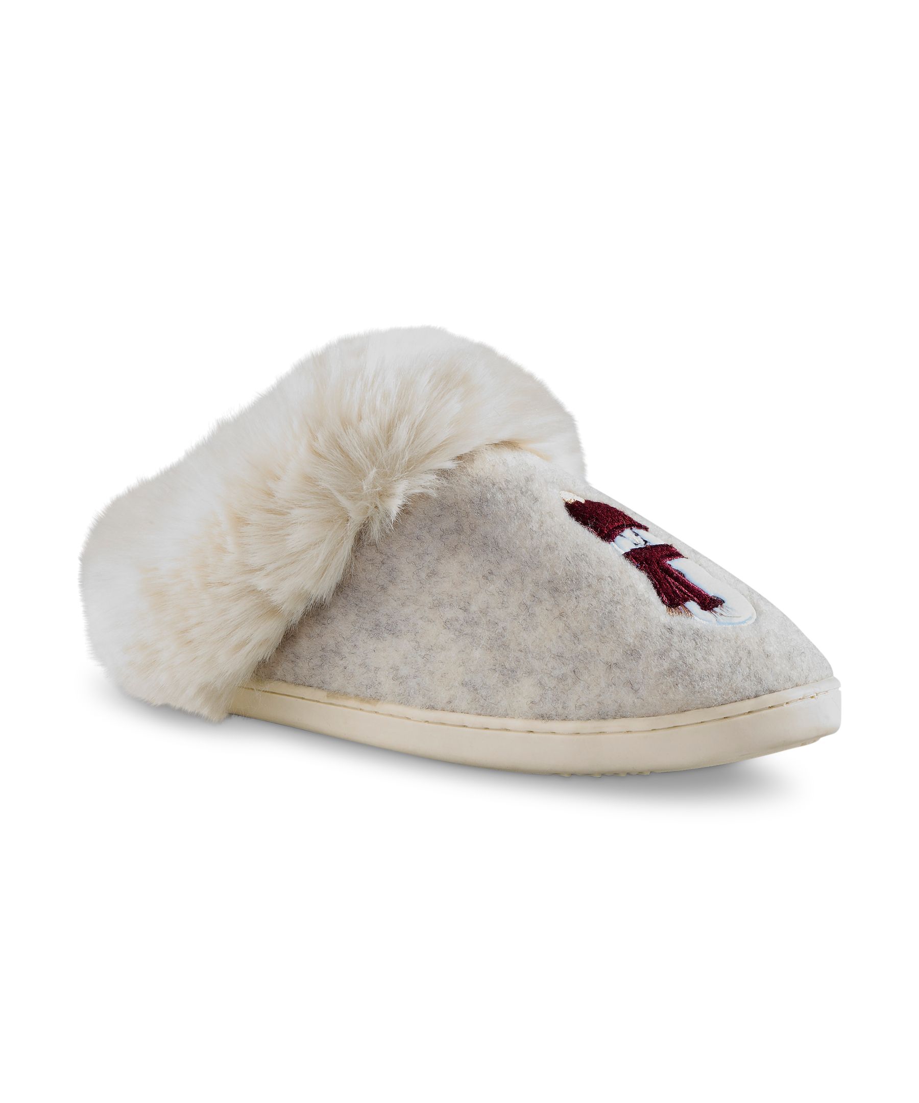 Denver Hayes Women's Felt Snowman Slippers