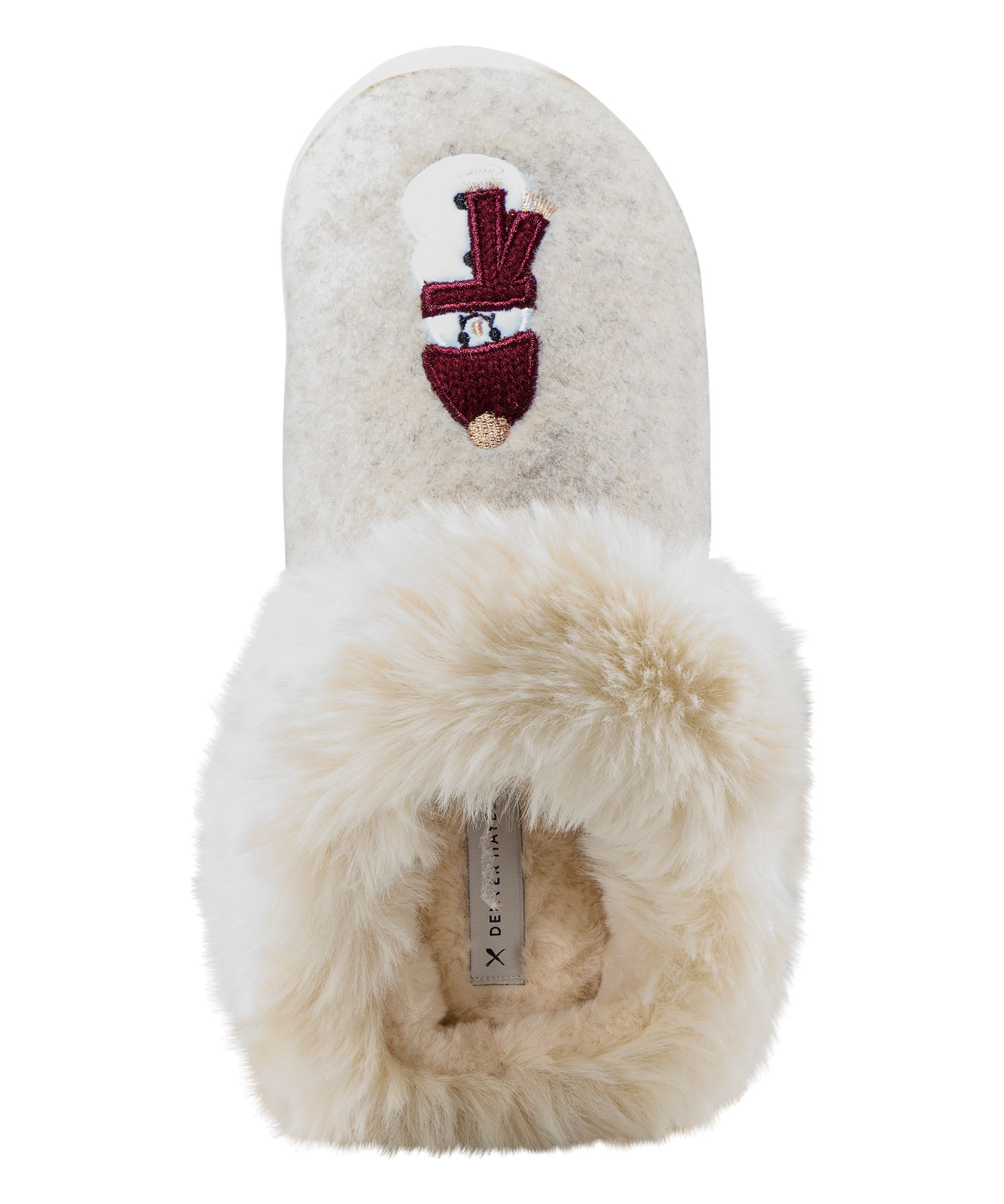 Denver Hayes Women's Felt Snowman Slippers