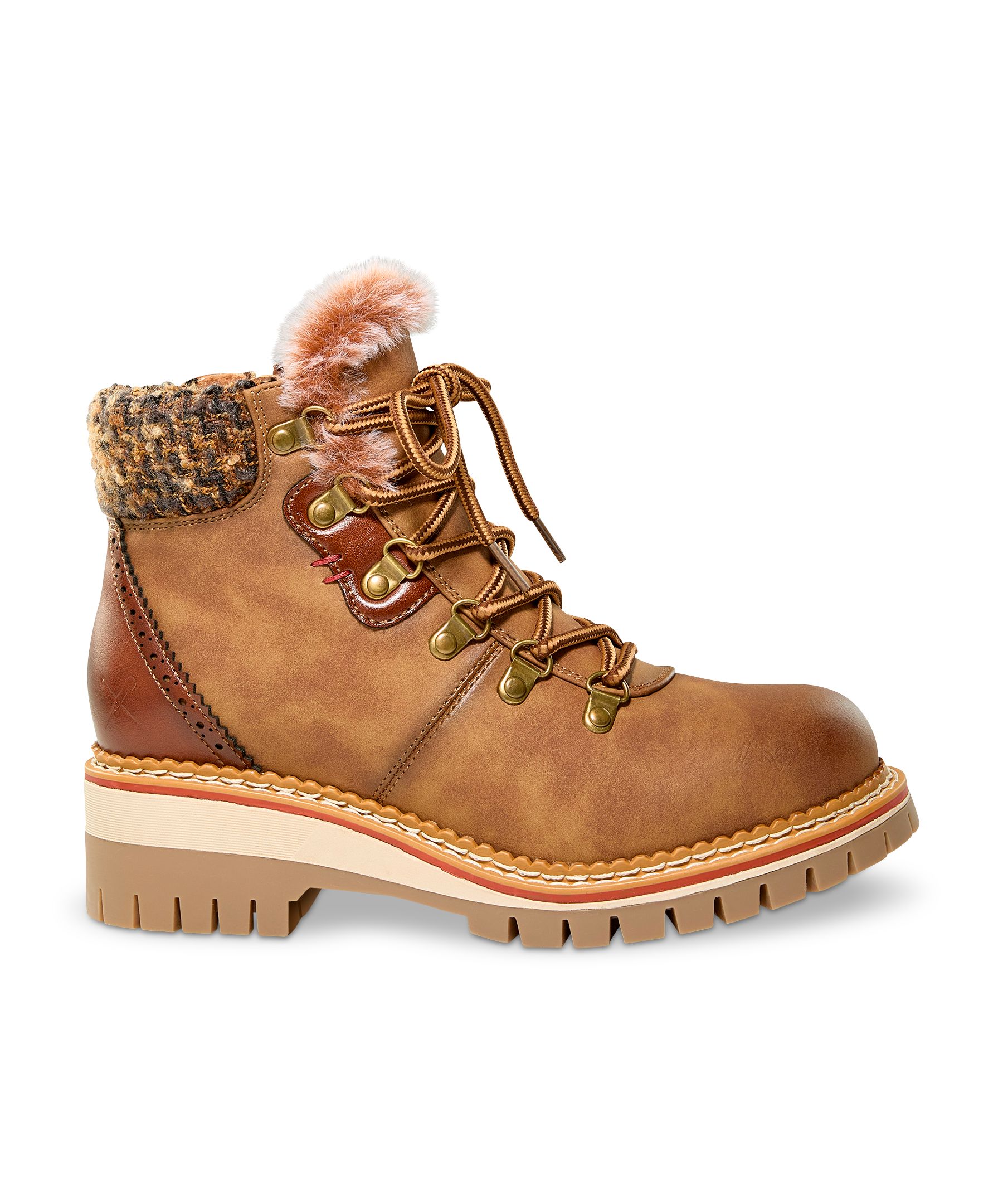 Denver Hayes Women's Aspen Lace-Up with Zipper Boots