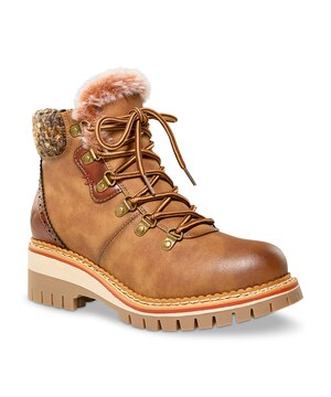 Denver Hayes Women's Aspen Lace-Up with Zipper Boots