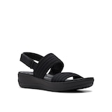 Clarks Women's Arla Stroll Sandals - Wide Front_Three_Fourths_Angled_Right