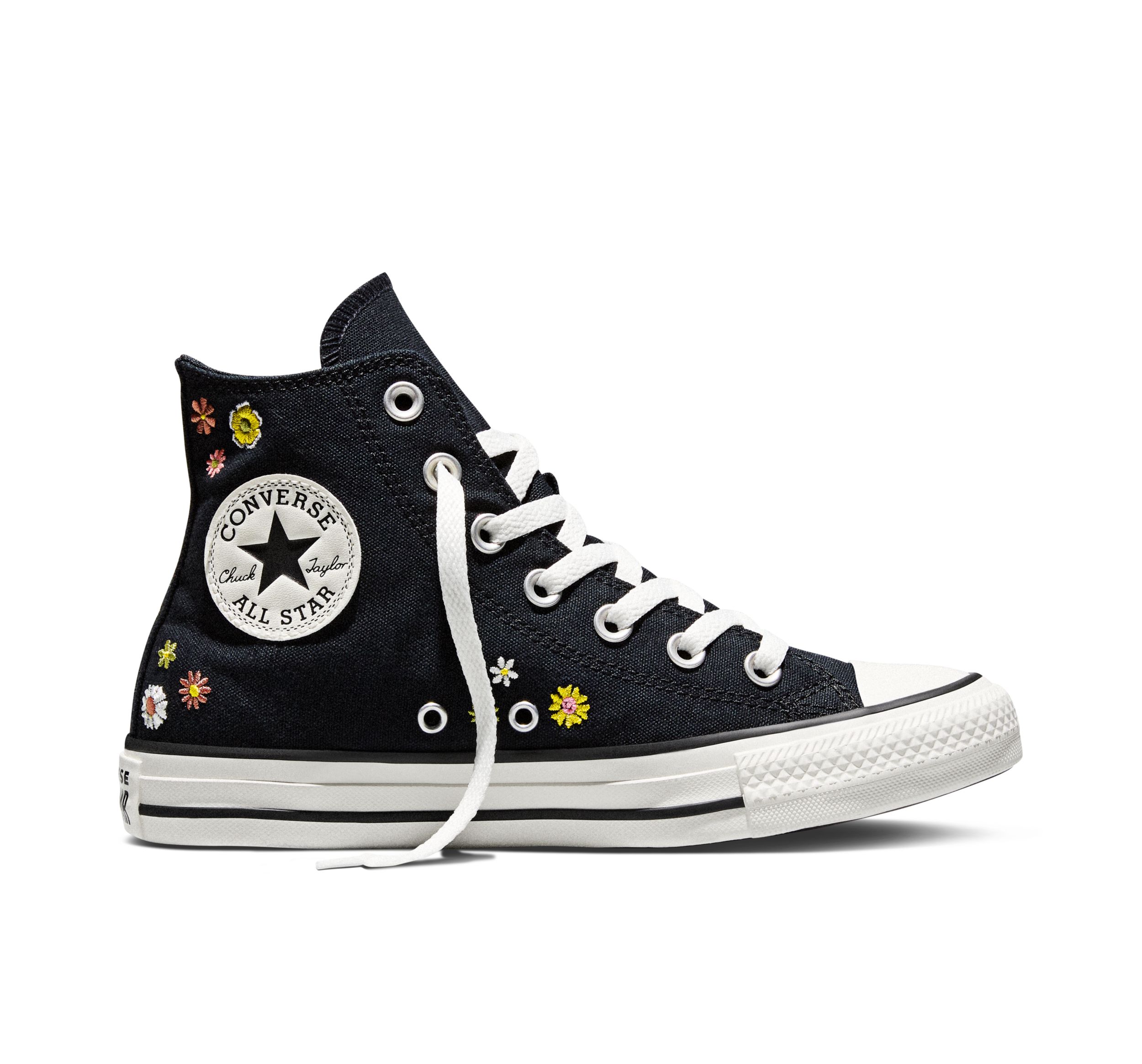 Converse Women's Embroidered Florals Sneakers