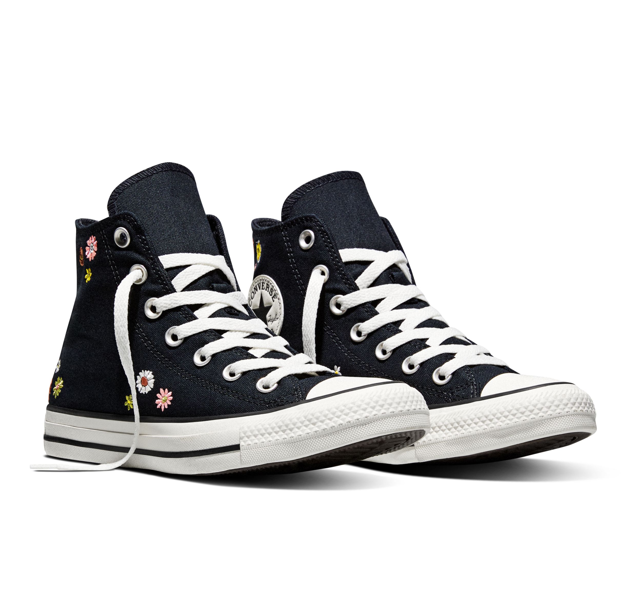 Converse Women's Embroidered Florals Sneakers
