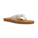 Roxy Women's Feel Breezie Flip Flop Sandals Front_Three_Fourths_Angled_Right