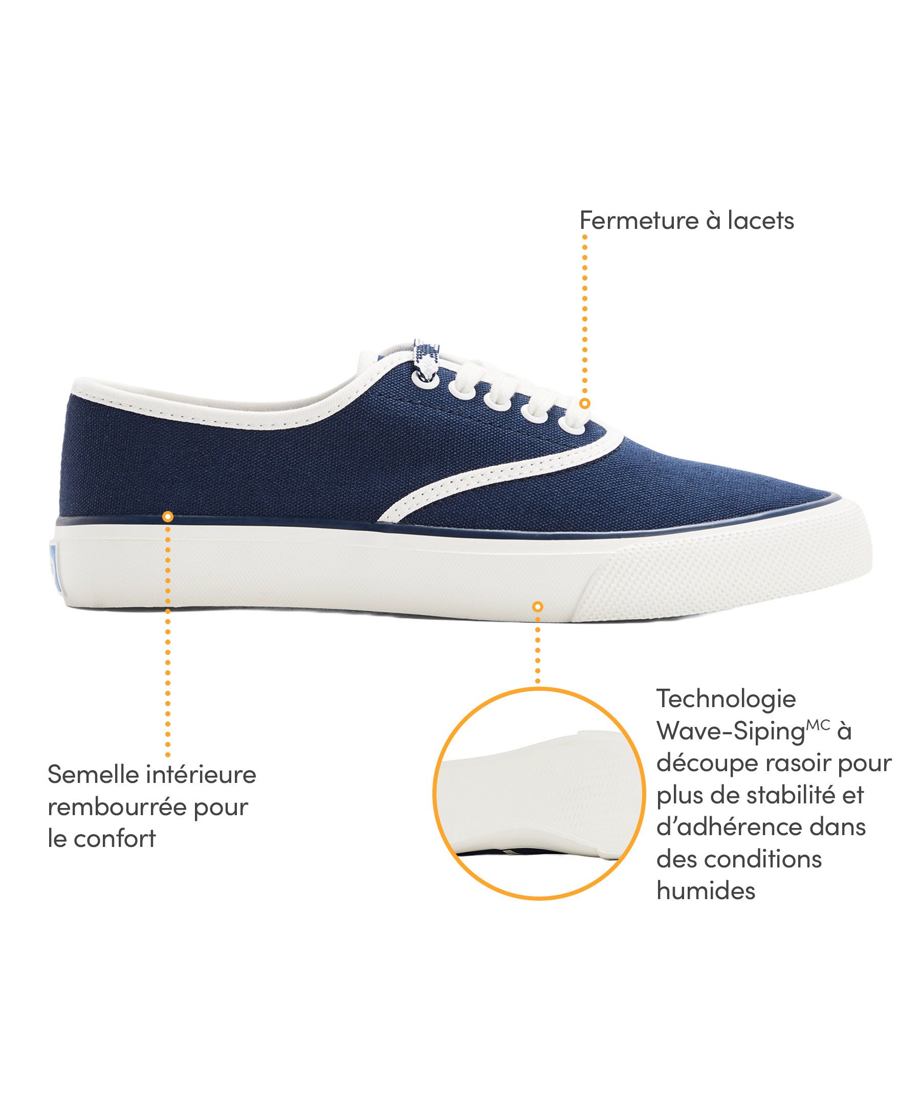 Chaussures de sport en toile pour femmes, CVO 2.0, Sperry