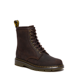 Dr. Martens Women's Aprile 8 Eye Boots Front_Three_Fourths_Angled_Right