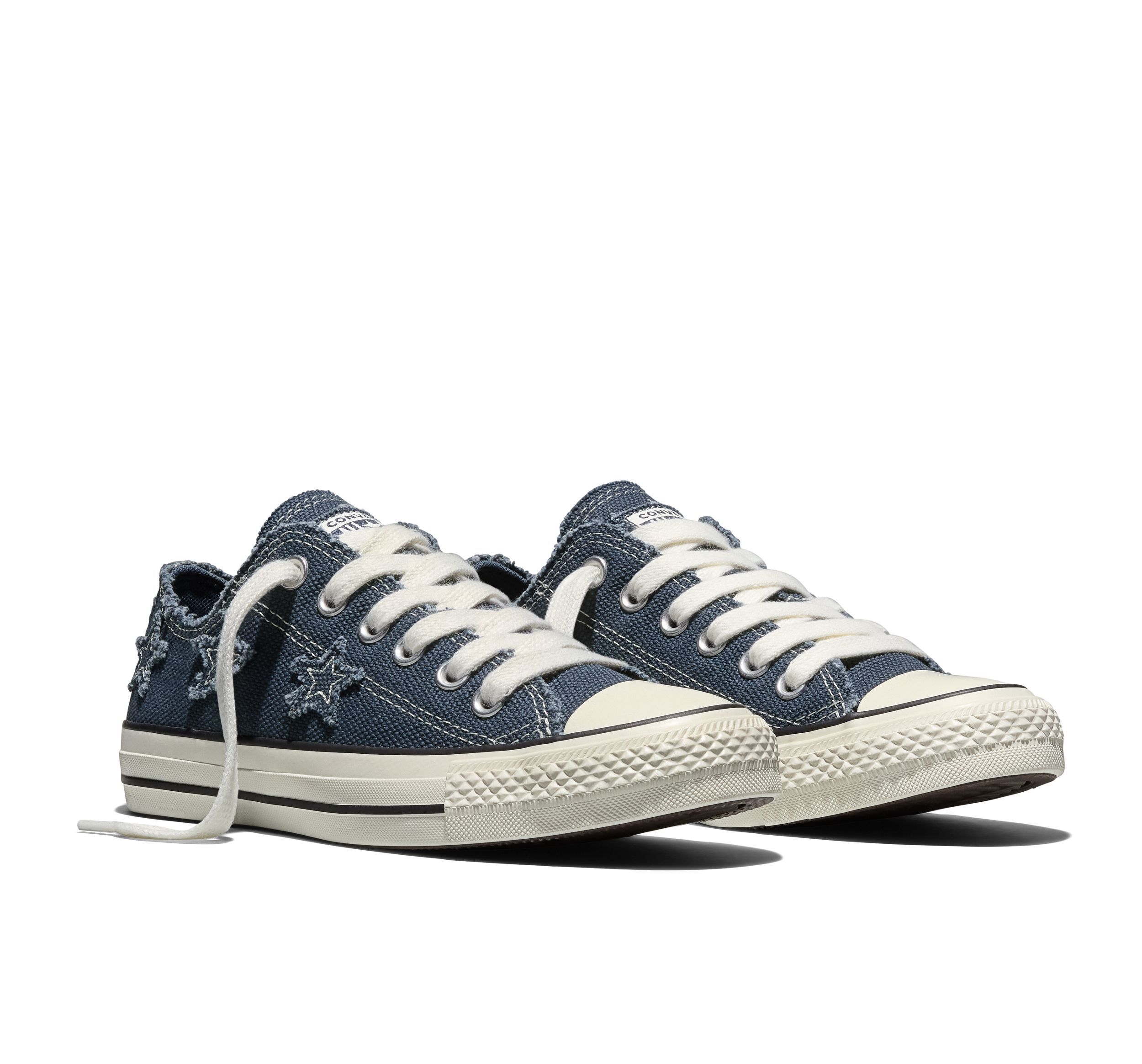 Converse Women's Chuck Taylor All Star Distressed Stars OX Sneakers