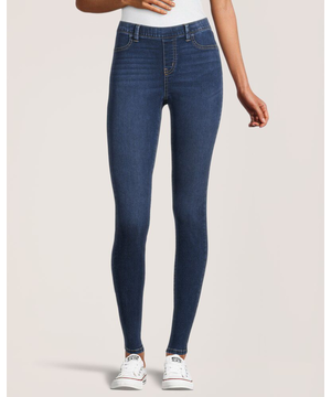 Jegging moulant à enfiler à taille mi-basse pour femmes, Denver Hayes