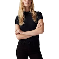 Jean moulant et galbant à taille mi-basse pour femmes, 311, Levi's Front_Flat