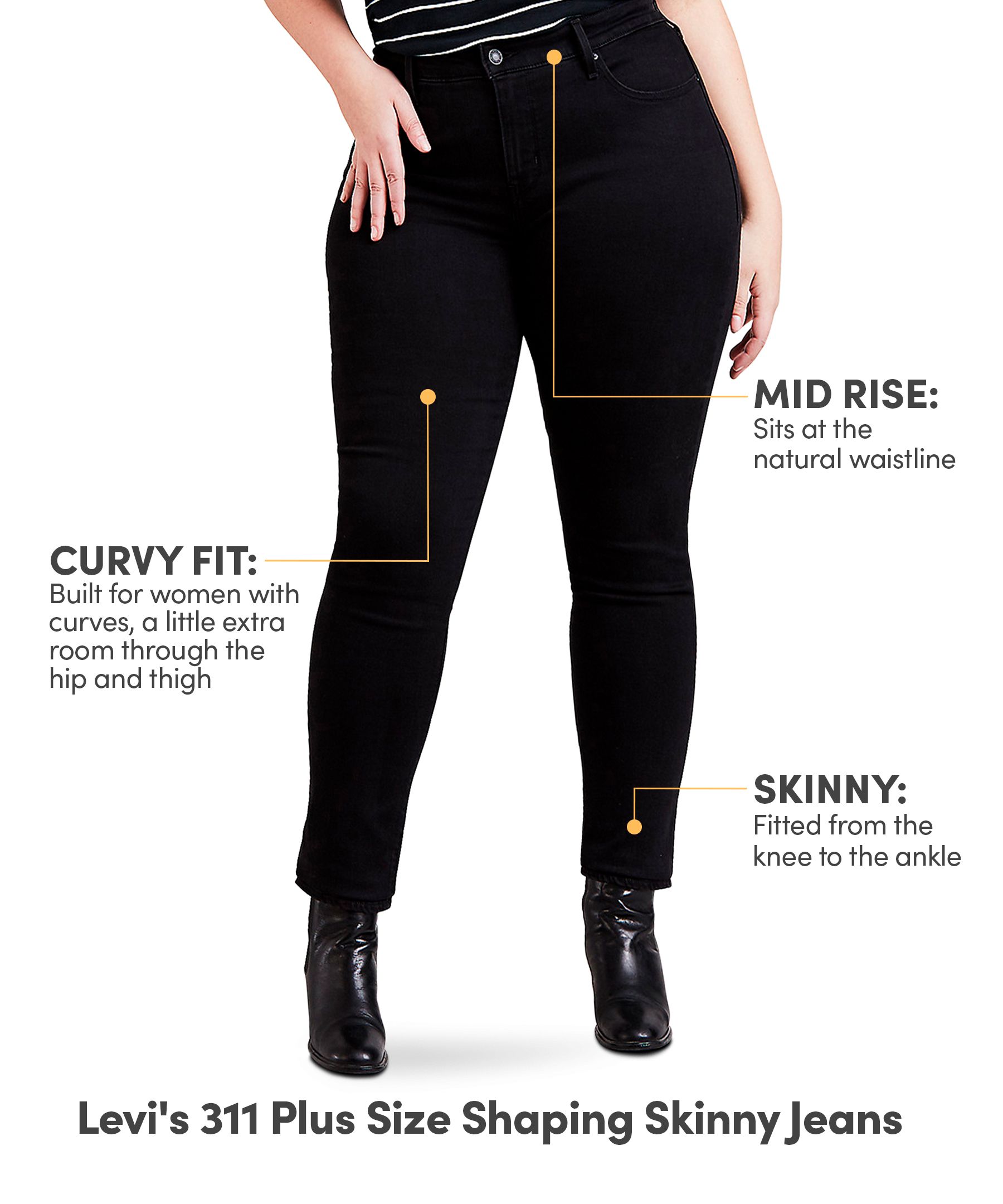 Levi's Women's 311 Shaping  Mid Rise Skinny Jeans