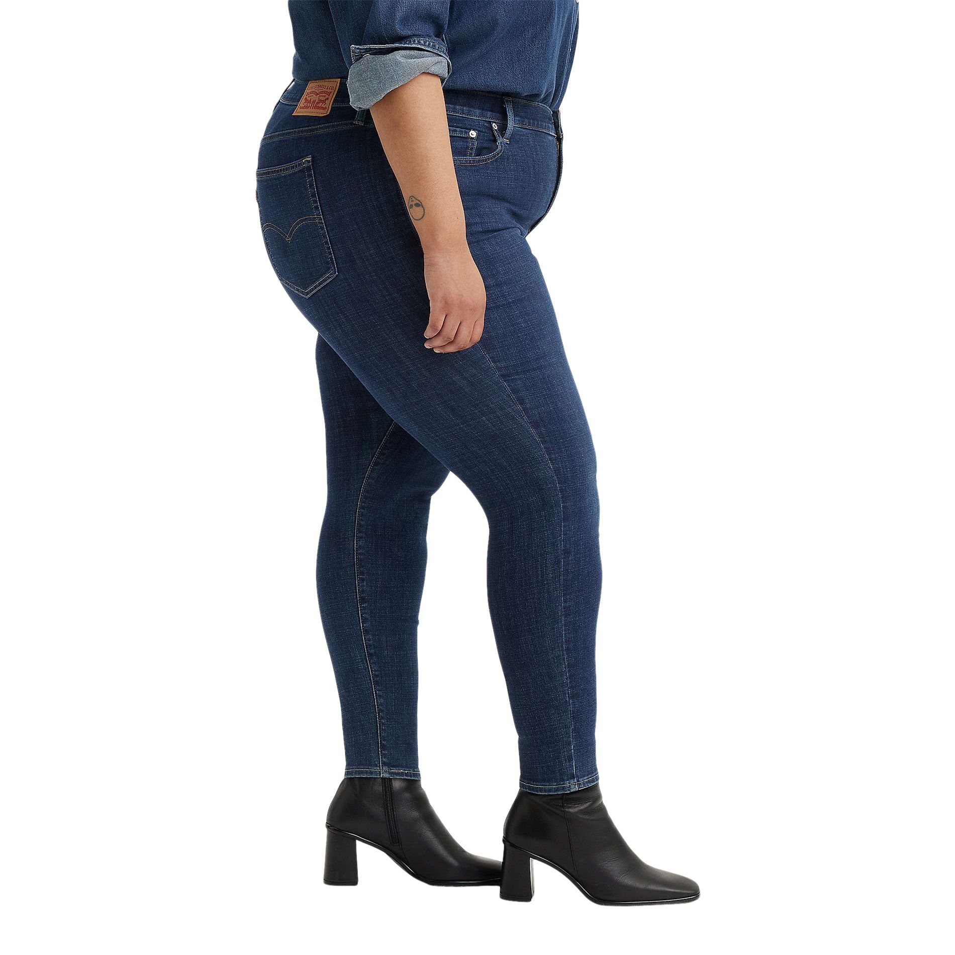 Levi's Women's 721 High Rise Skinny Jeans - Blue Story - Plus Size