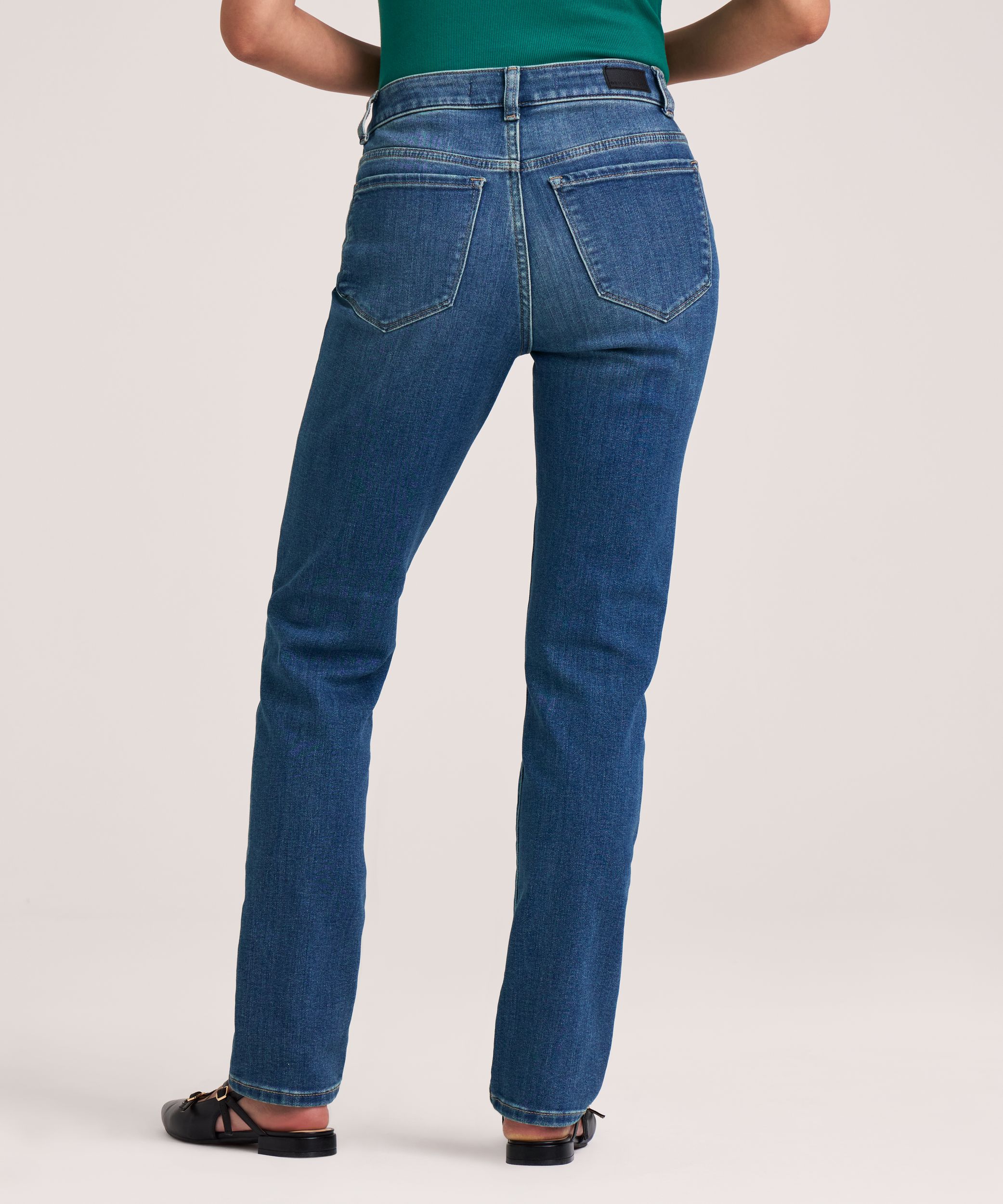 Jean Denver Hayes à jambe droite épousant les courbes pour femmes