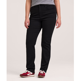 Jean Denver Hayes de coupe étroite à jambe droite et à taille haute pour femmes Front_Flat