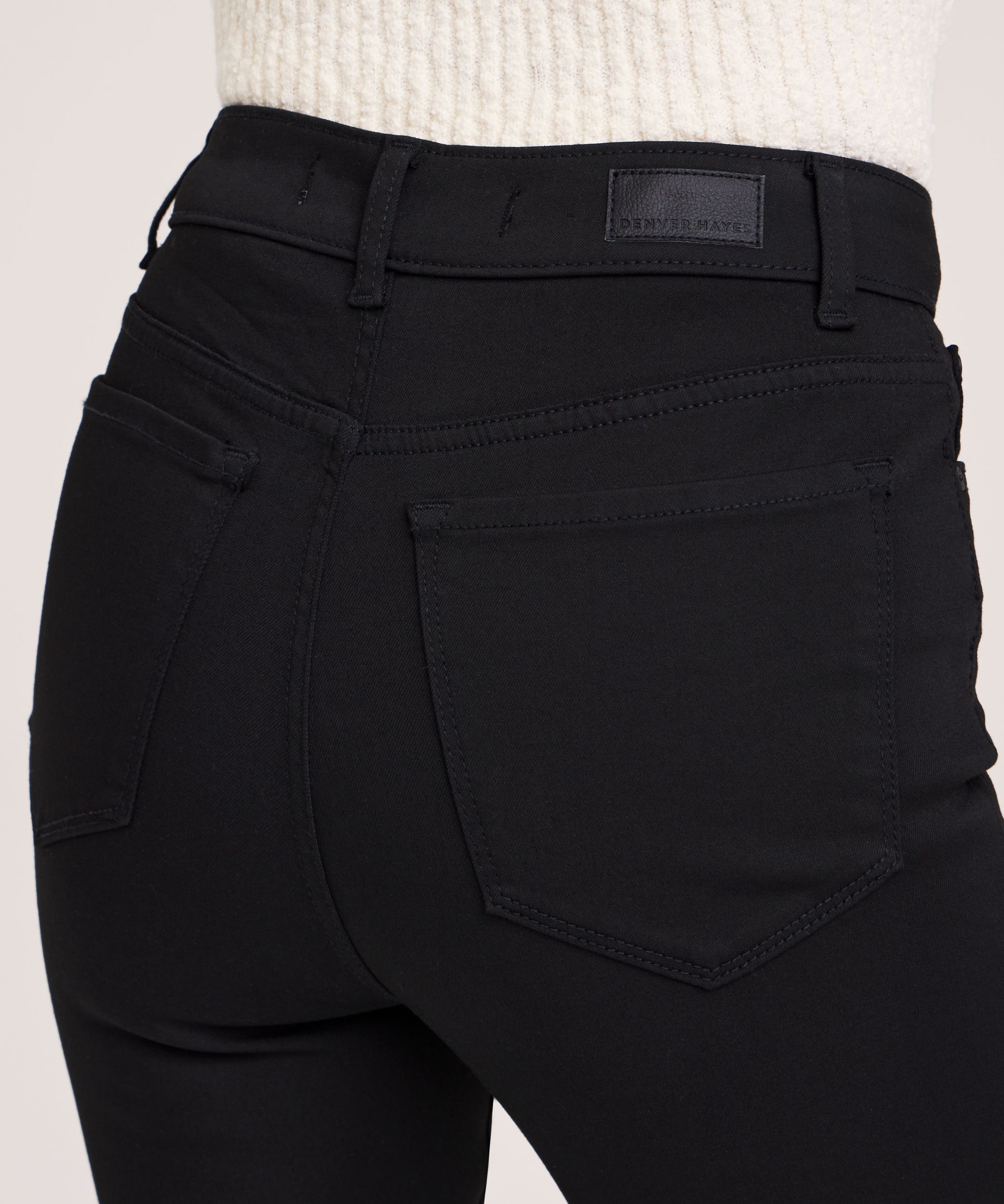 Denver Hayes Women's Slim Fit High Rise Straight Jeans