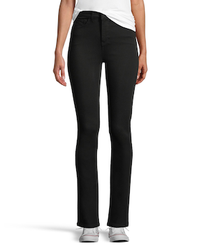 Denver Hayes Women's Slim Fit High Rise Straight Jeans