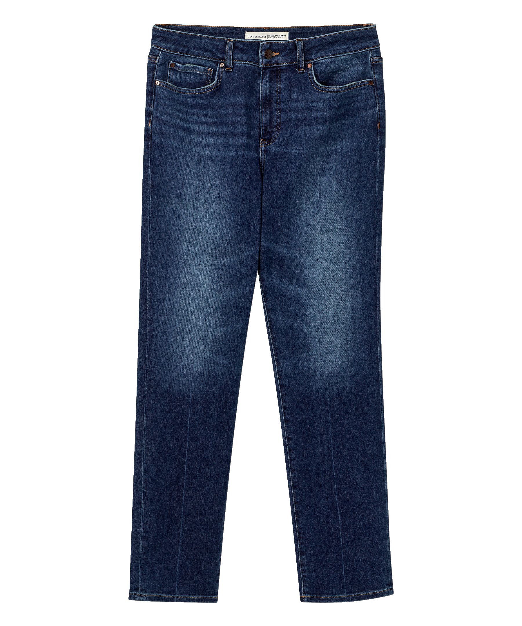 Denver Hayes Women's Slim Fit High Rise Straight Jeans