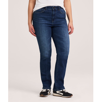 Denver Hayes Women's Slim Fit High Rise Straight Jeans Front_Flat