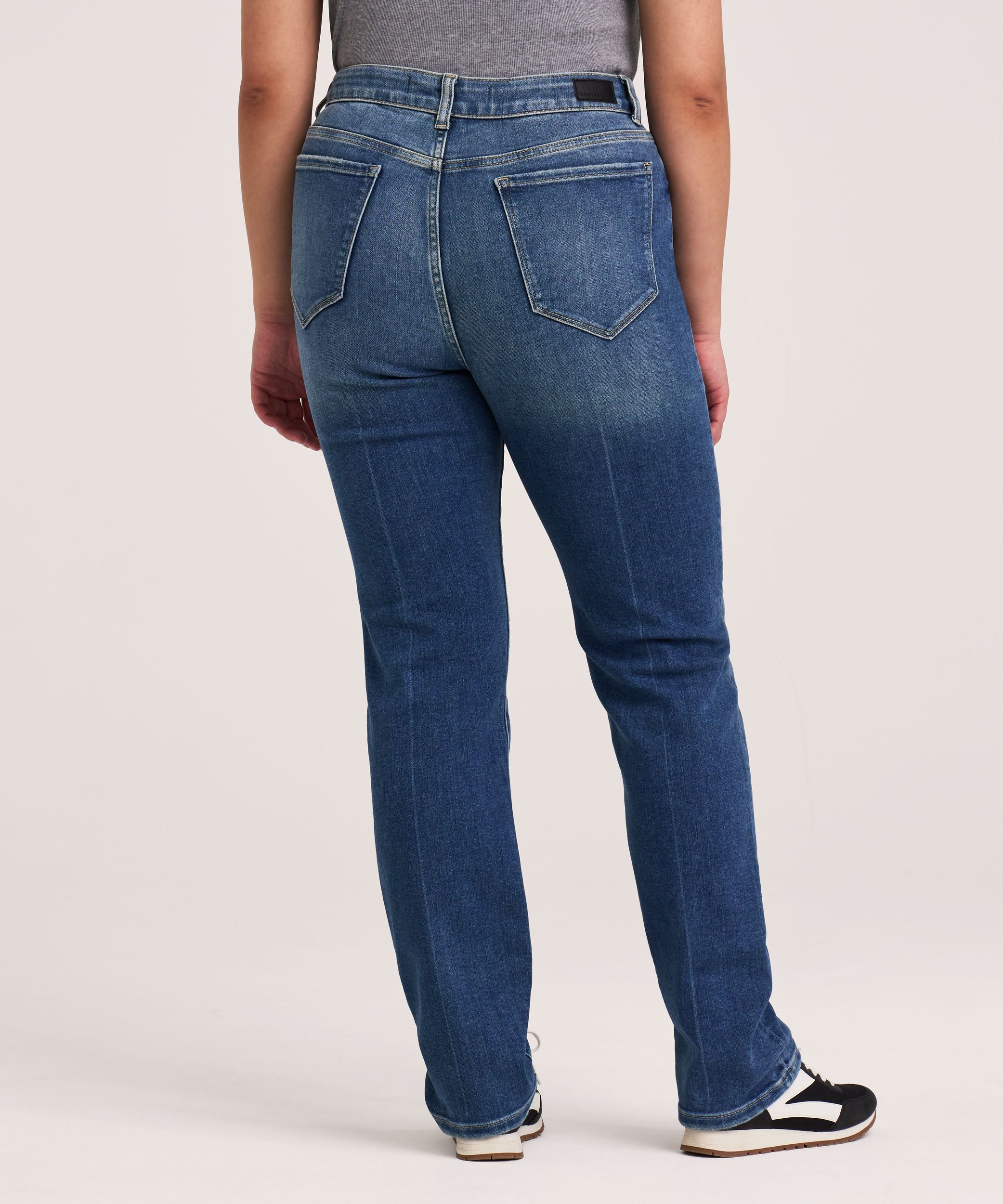 Denver Hayes Women's  Slim Fit High Rise Straight Jeans