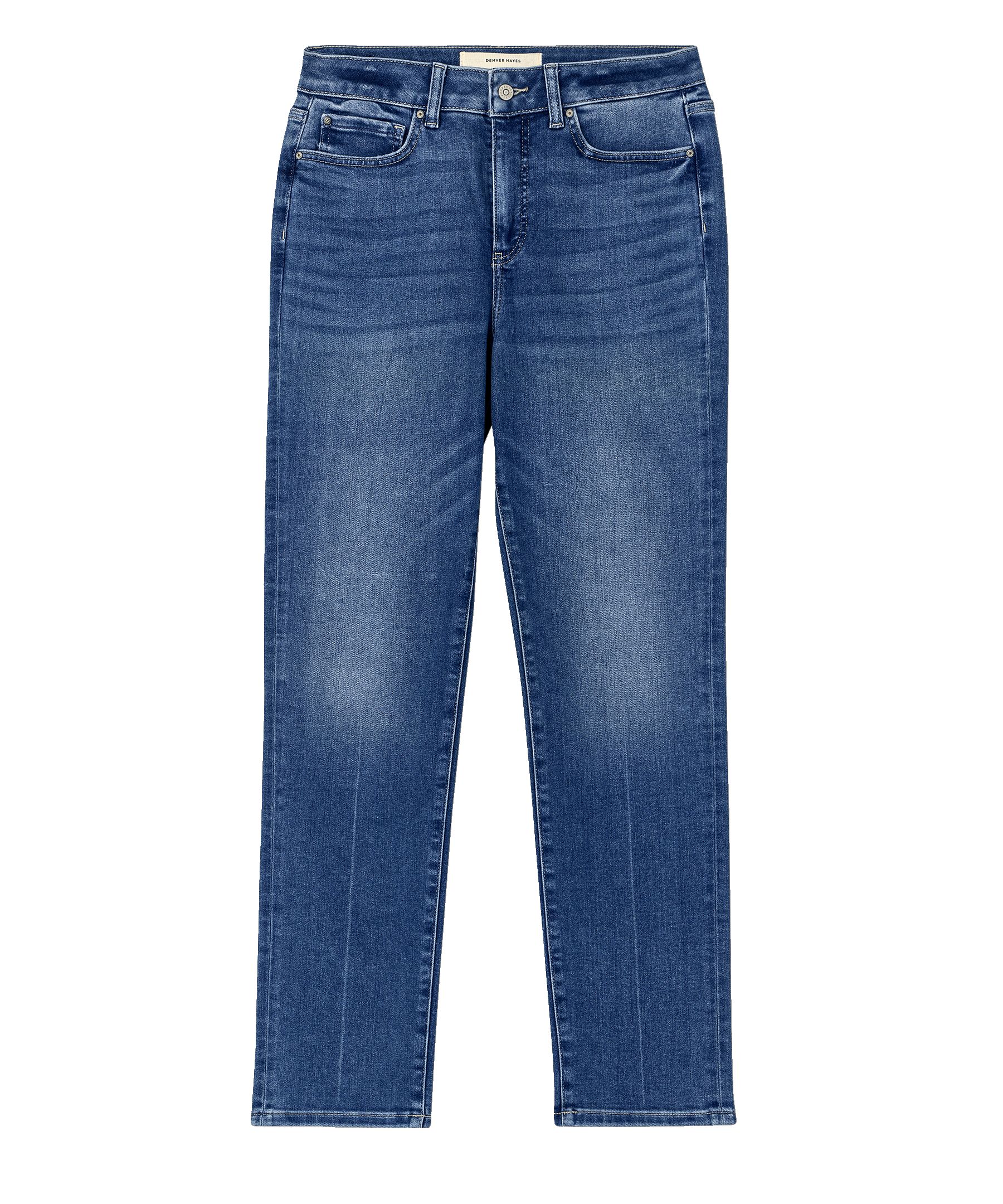 Denver Hayes Women's  Slim Fit High Rise Straight Jeans