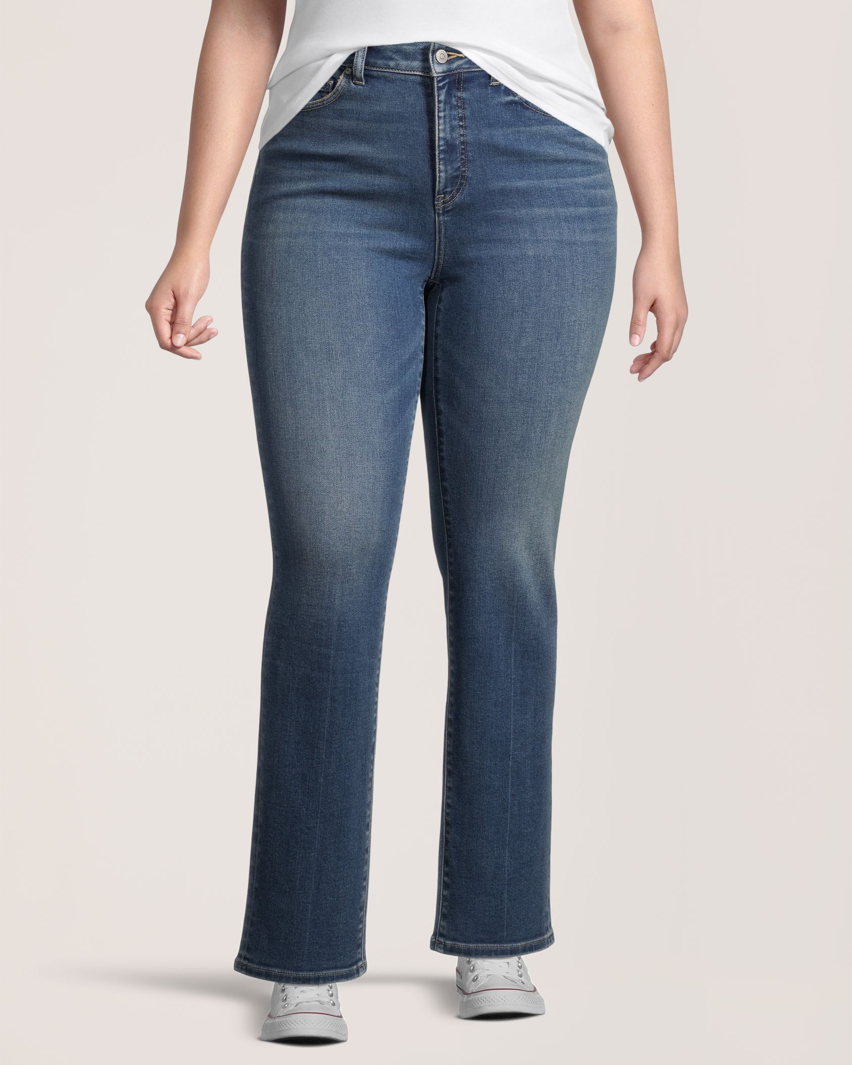 Denver High Rise Straight Jeans main image 1