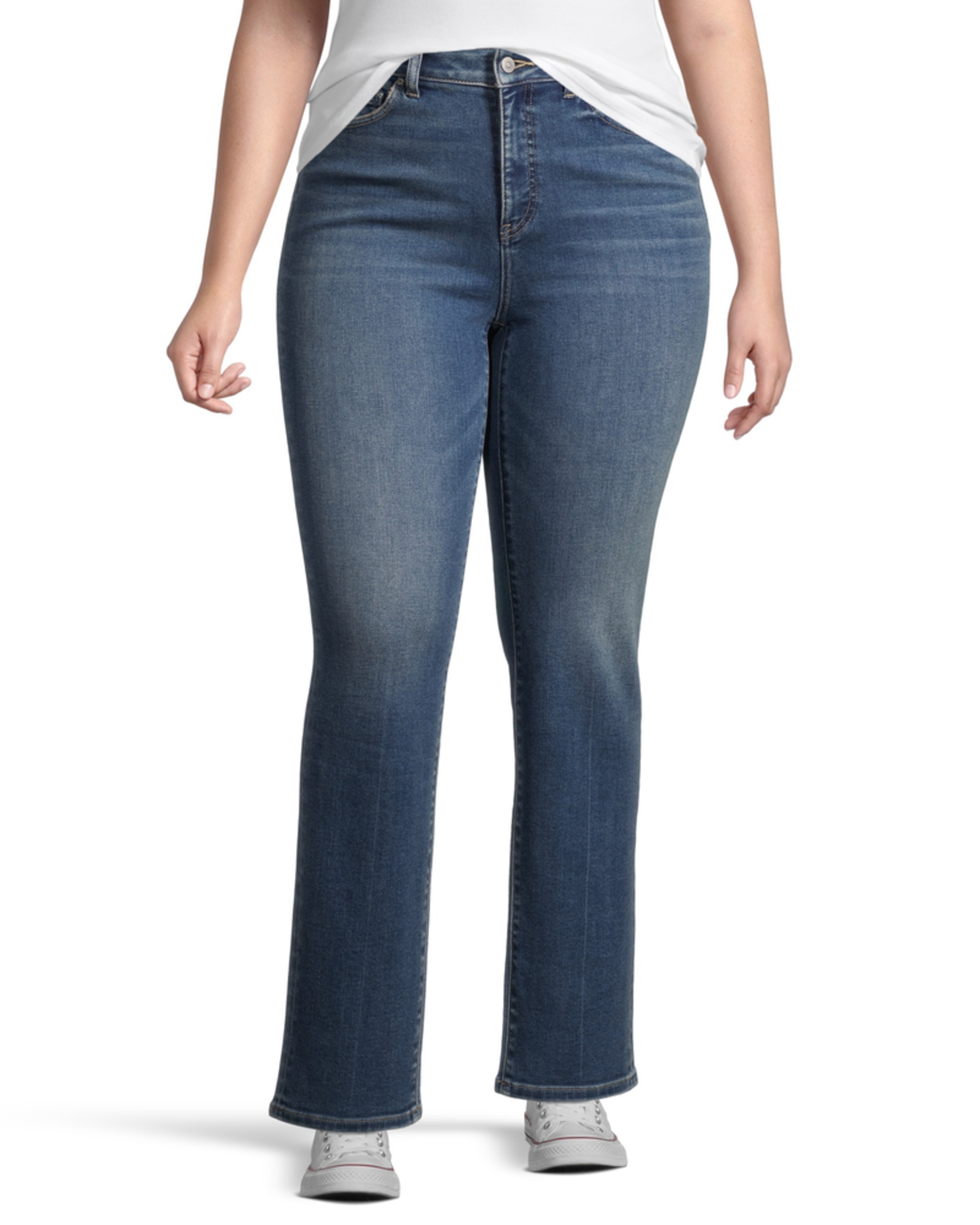 Denver Hayes Women's Slim Fit High Rise Straight Jeans | Marks