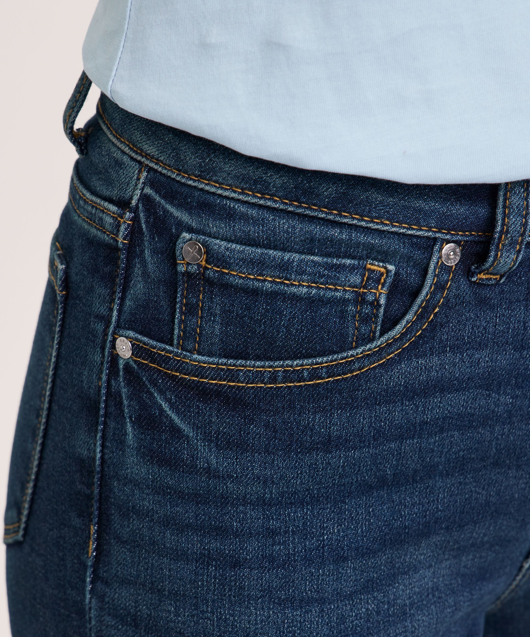 Jean semi-évasé Denver Hayes à taille haute pour femmes