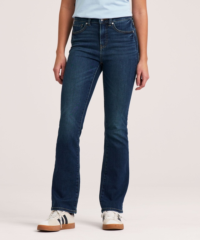 Denver Hayes Women's Slim Fit High Rise Bootcut Jeans