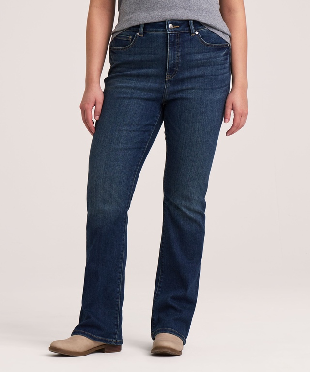 Denver Hayes Women's Slim Fit High Rise Bootcut Jeans