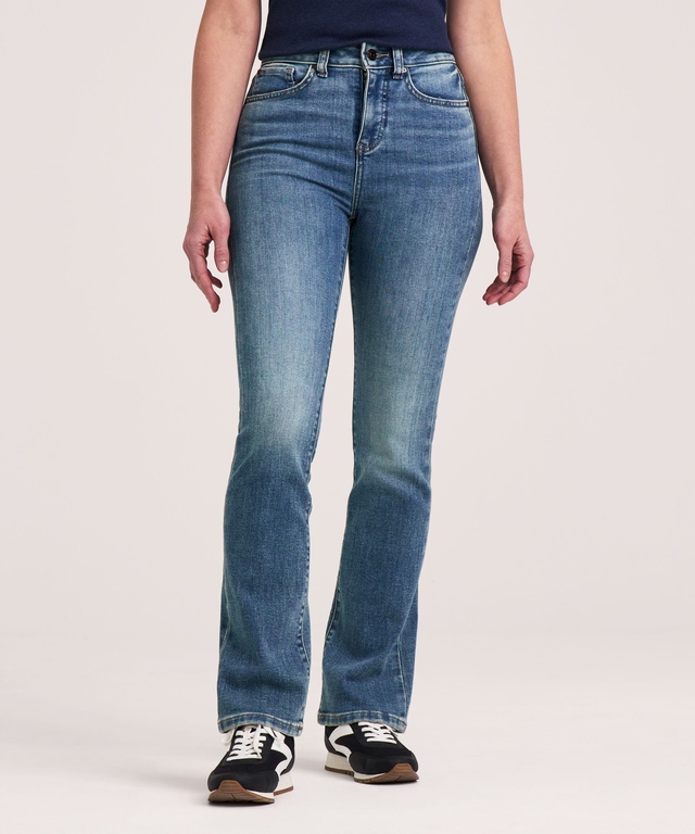 Denver Hayes Women's Slim Fit High Rise Bootcut Jeans