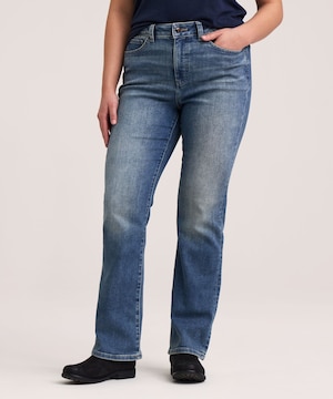 Denver Hayes Women's Slim Fit High Rise Bootcut Jeans