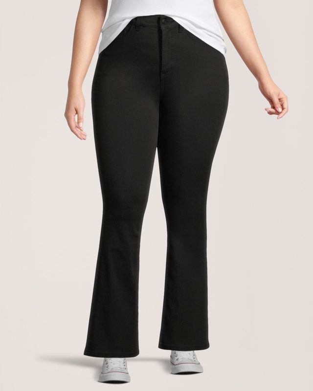 Denver Hayes Women's Slim Fit High Rise Bootcut Jeans