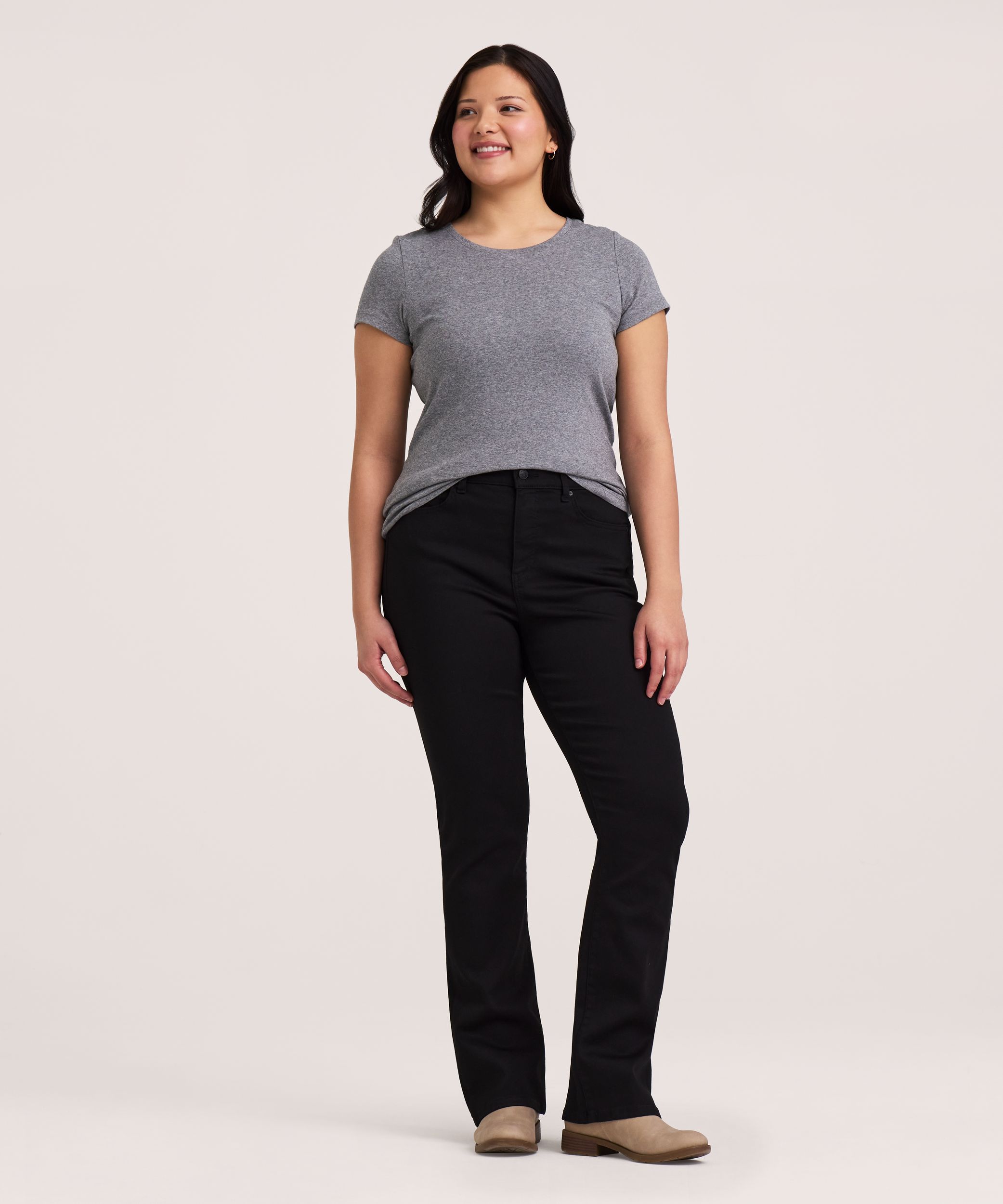 Denver Hayes Women's Slim Fit High Rise Bootcut Jeans