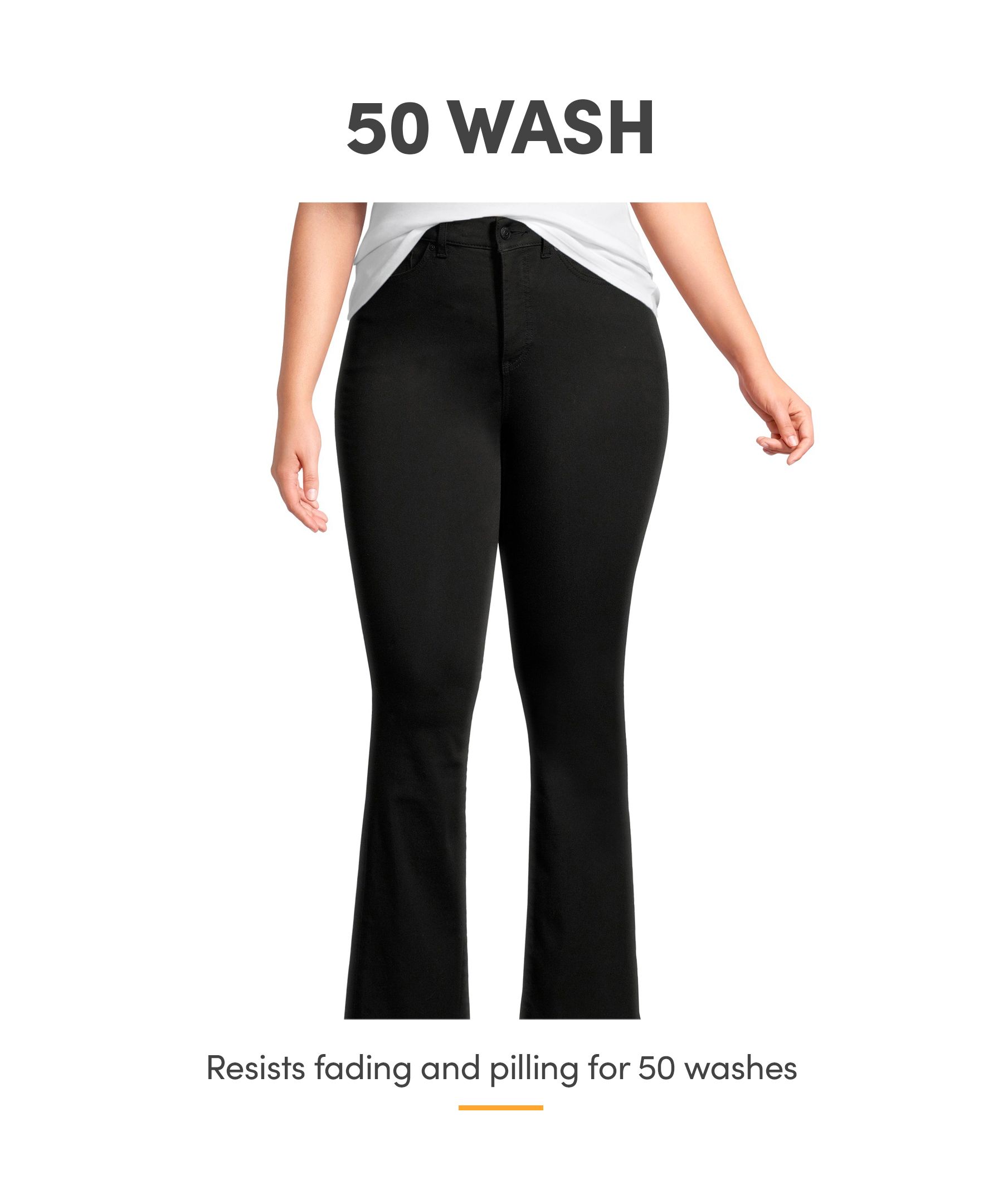 Denver Hayes Women's Slim Fit High Rise Bootcut Jeans