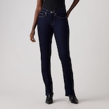 Jean galbant semi-évasé de Levi's à taille mi-basse pour femmes, 315 Front_Flat