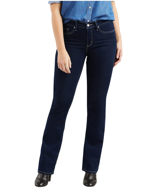 Jean galbant semi-évasé de Levi's à taille mi-basse pour femmes, 315
