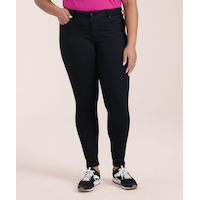 Denver Hayes Women's Curvy Fit Mid Rise Skinny Jeans Front_Flat