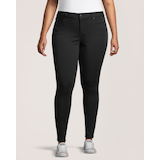 Jean moulant Denver Hayes épousant les courbes et à taille mi-basse pour femmes Front_Flat
