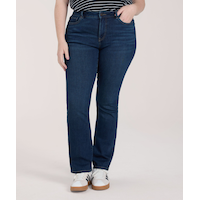 Denver Hayes Women's Curvy Fit Mid Rise Bootcut Jeans Front_Flat