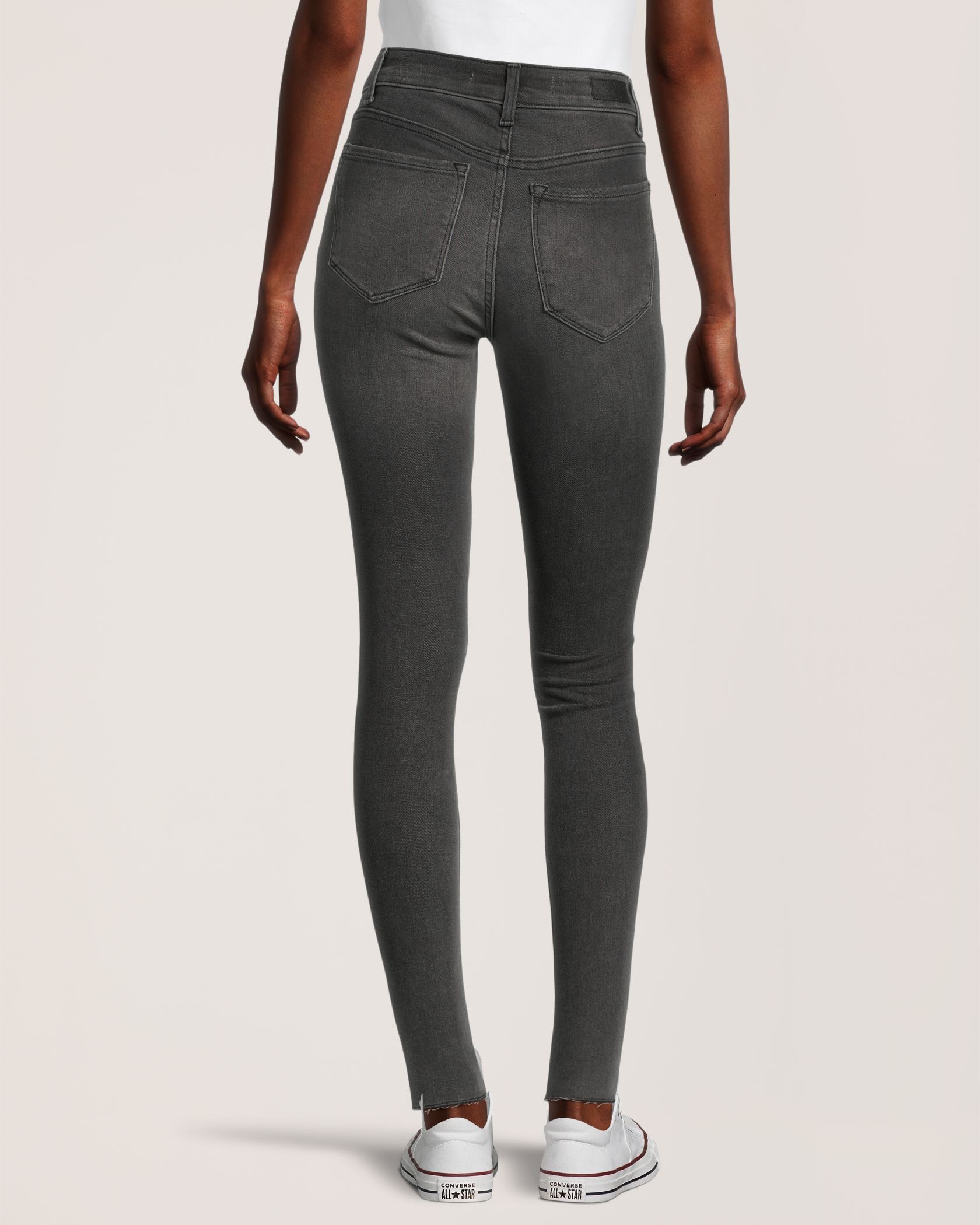 Jean moulant à taille haute pour femmes, Denver Hayes