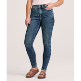 Jean moulant Denver Hayes à taille haute pour femmes Front_Flat