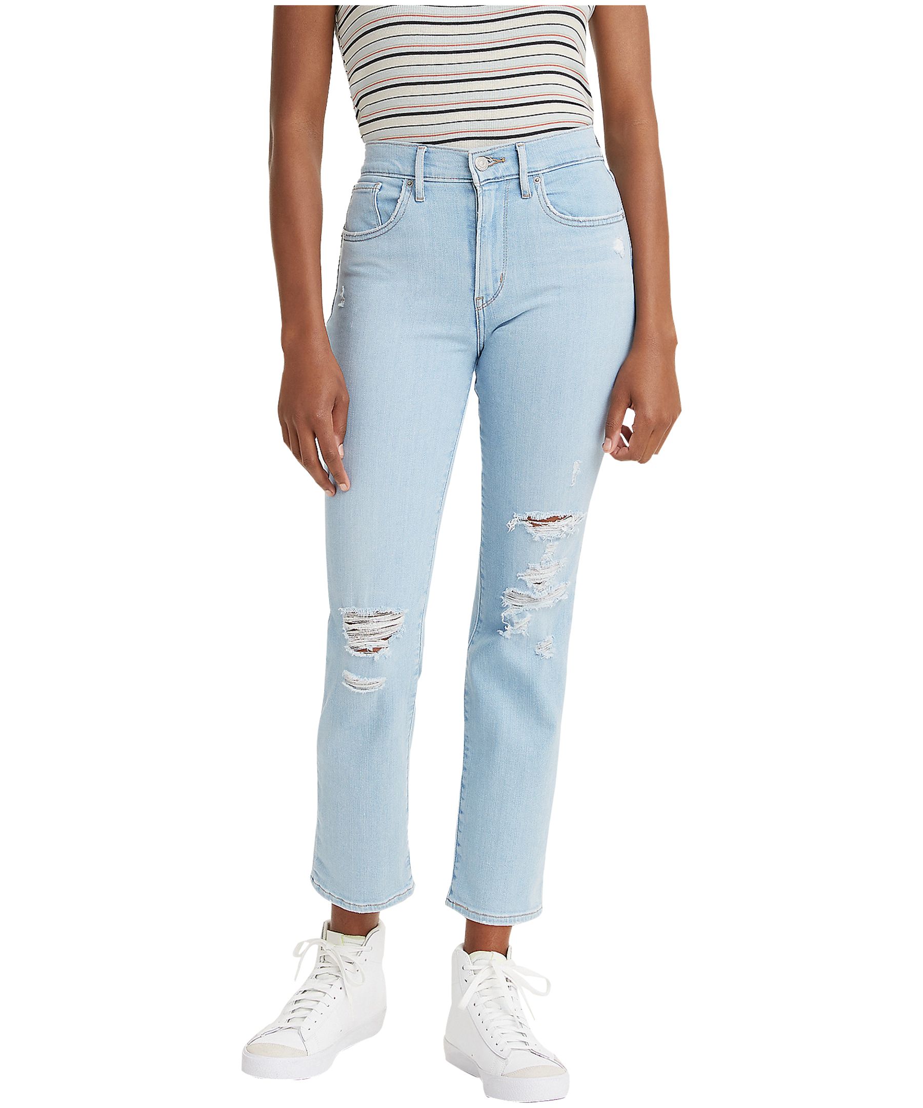 Levi's 724 clearance straight crop