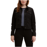 Levi's Women's Original Trucker Jacket - Black Front_Flat