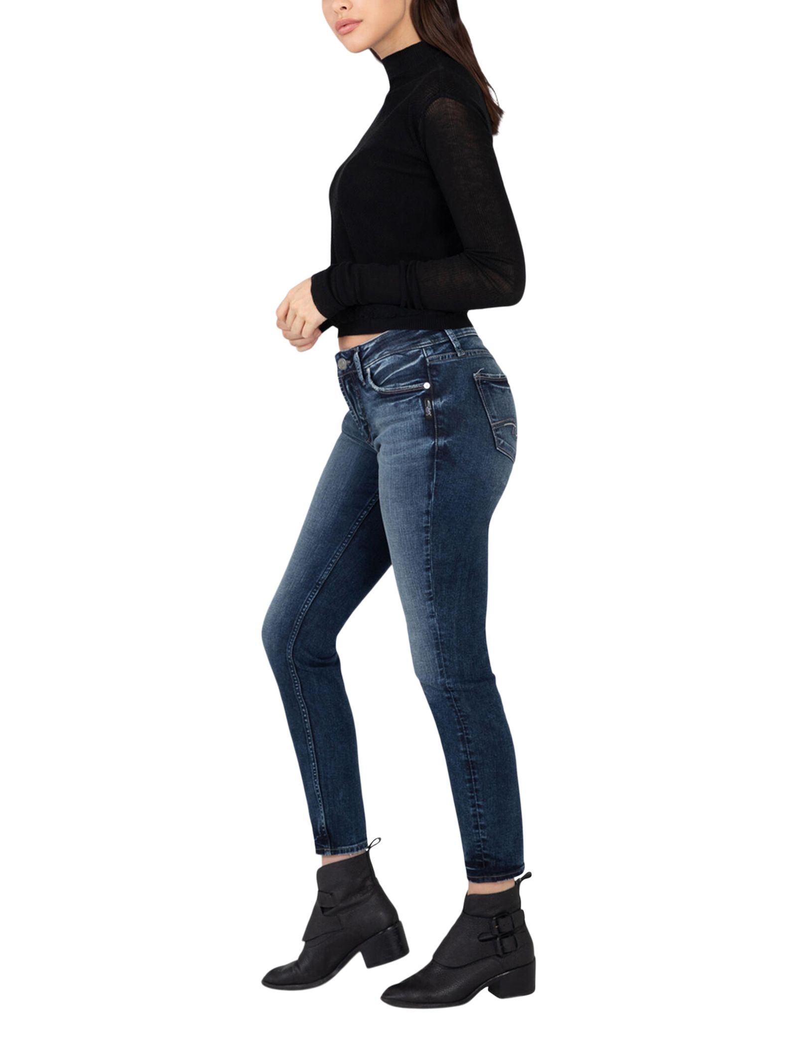 Silver Women's Elyse Skinny Jeans