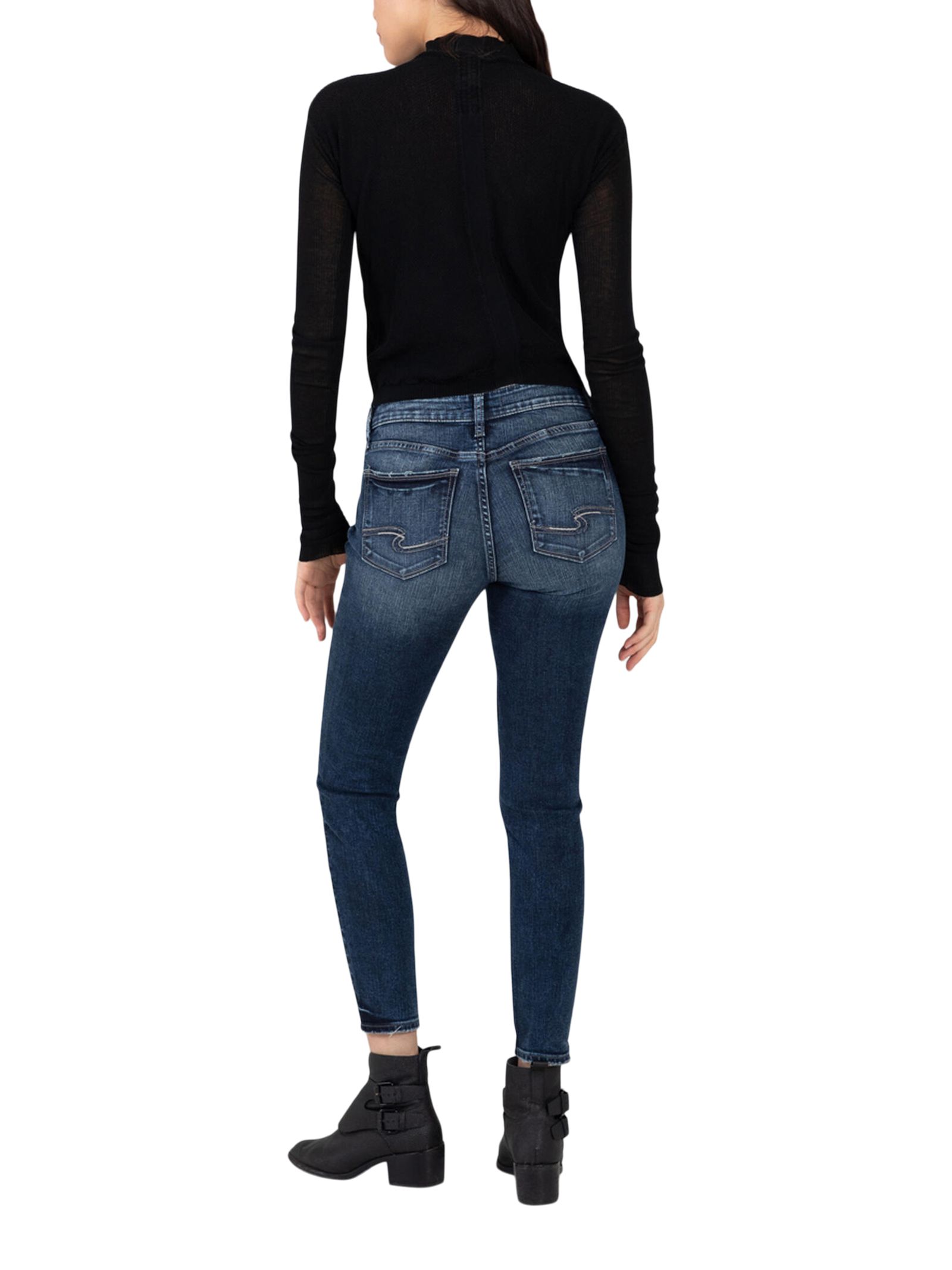 Silver Women's Elyse Skinny Jeans