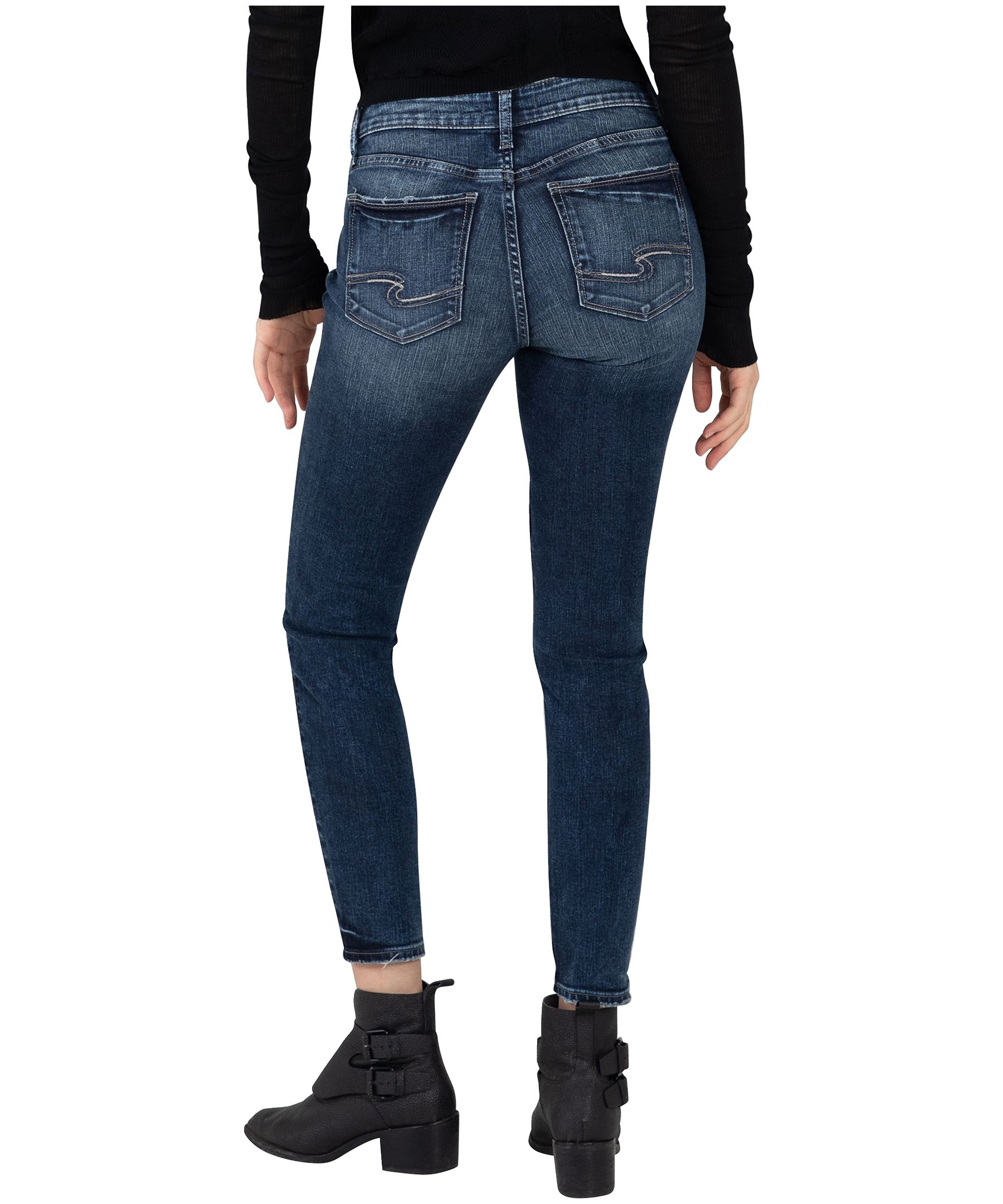 Silver Women's Elyse Skinny Jeans