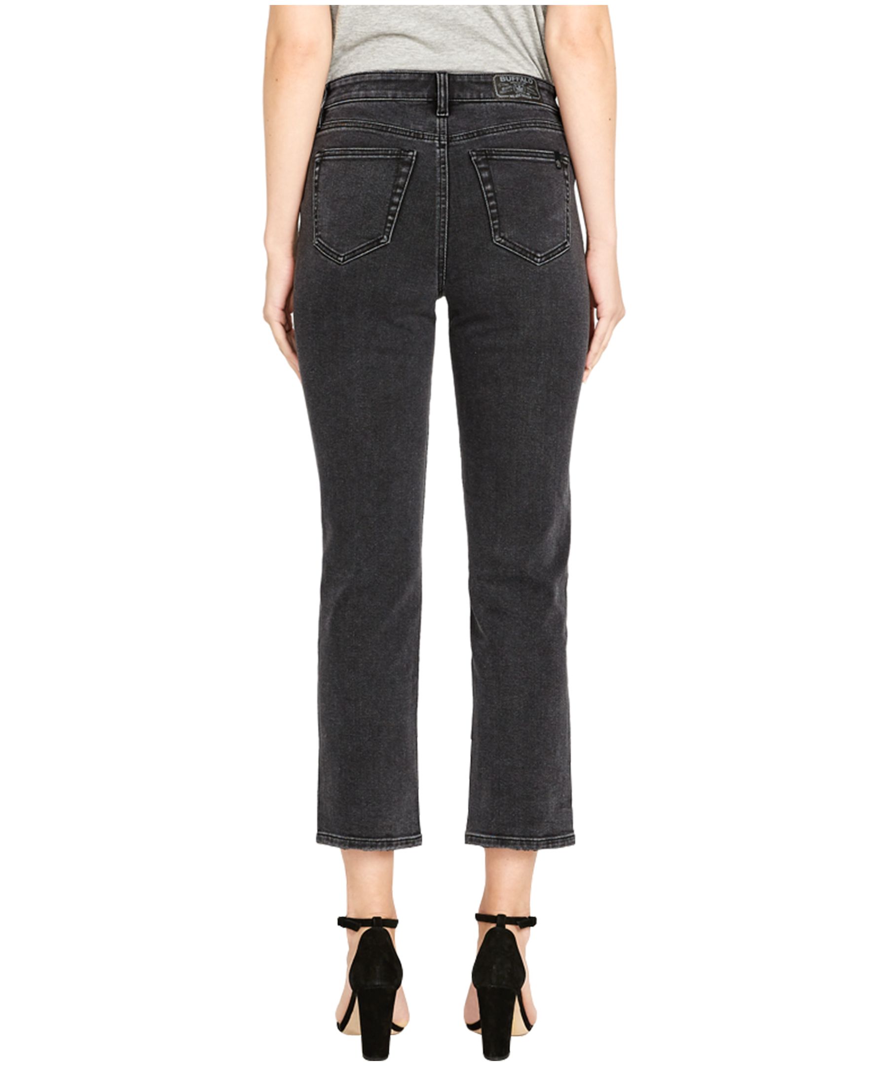 Buffalo Women's Jayden High Rise Straight Jeans - Black