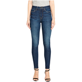 Jean moulant à taille haute pour femmes, Skylar, Buffalo, indigo foncé Front_Flat