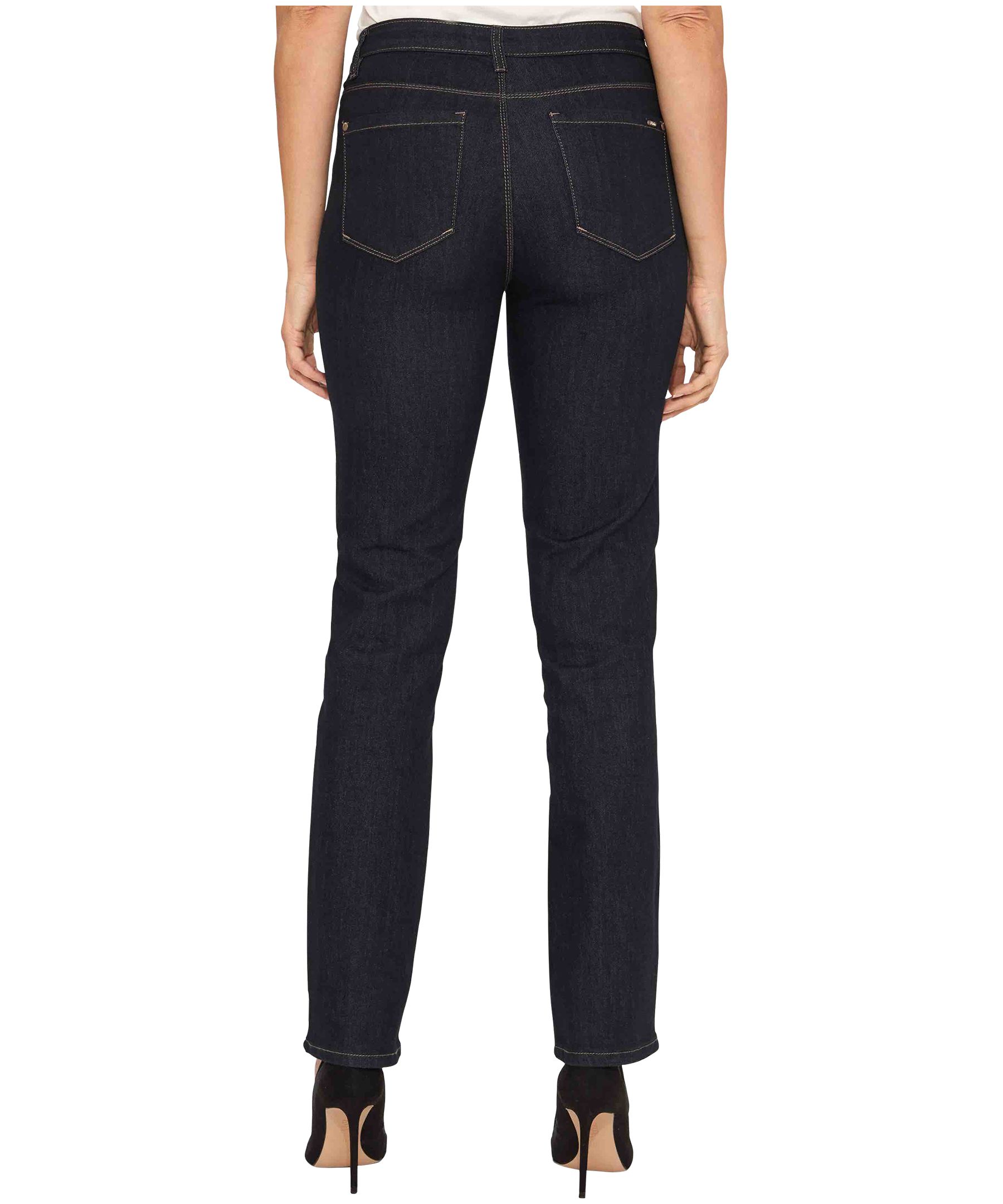 Jean à jambe droite et à taille mi-basse pour femmes, Georgia, Lois